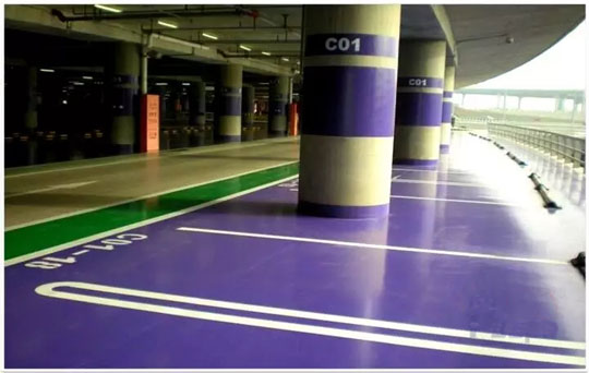 停車場地坪漆施工后出現(xiàn)色差的因素？