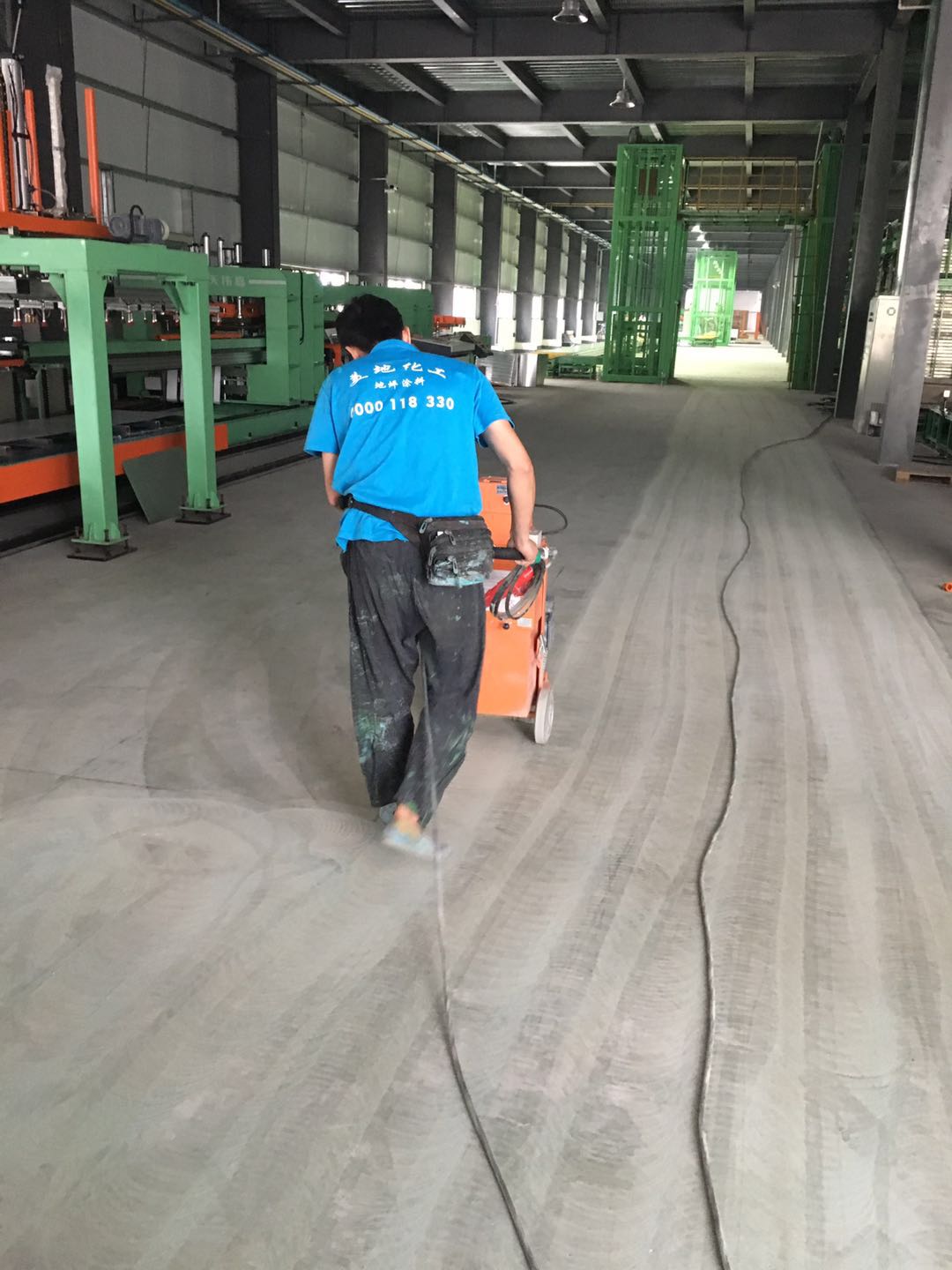 佛山水性環(huán)氧地坪漆的施工步驟？