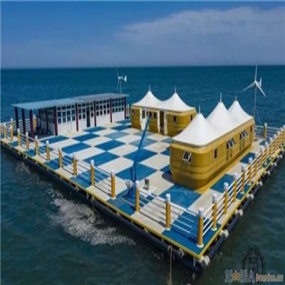 龍口首座海洋牧場平臺投入使用