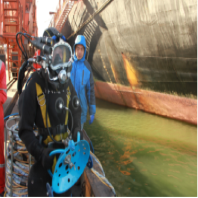 新型船舶海生物清理的方法和工具設備介紹