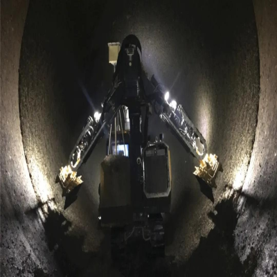 基于機器人的水下長距離涵洞內壁海生物智能清洗系統